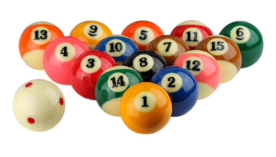 Champion Pro TV  2-1/4" Billiard Pool Ball Set Complete 16 Ball Set