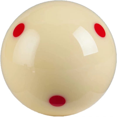 Champion 2-1/4" Billiard Practice Training Pool Cue Ball (6 Red dot), buy 2 get 1 free