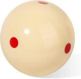 Champion 2-1/4" Billiard Practice Training Pool Cue Ball (6 Red dot), buy 2 get 1 free