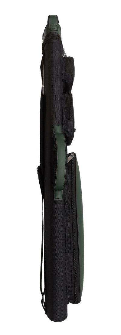 Champion 2X4,3x6 Green Leatherette Billiard Pool Cue Stick Hard Case 4S2B, 6S3B