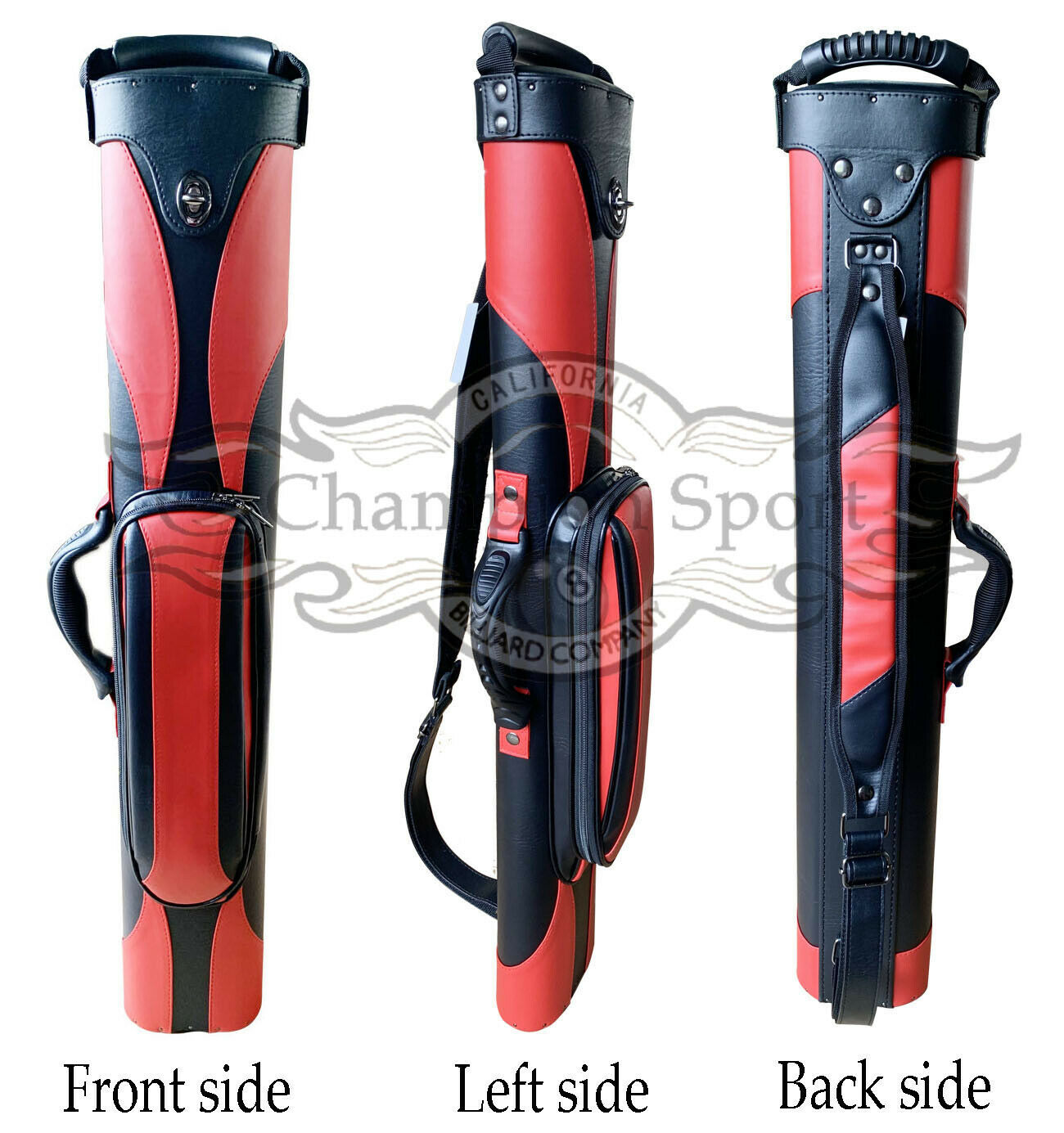 Champion Instroke Leatherette Cue Cases 2x4 Holds 2 butts