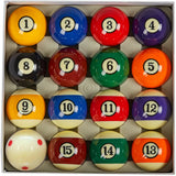 Champion Pro-Cup 2-1/4" Billiard Pool Ball Set Complete 16 Ball Set