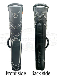 Champion Instroke Leatherette Cue Cases 2x4 Holds 2 butts and 4 shafts pool cue , model J62256
