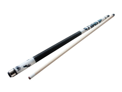 Champion White Dragon Pool Cue Stick 11.75mm or 12.5mm,White or Black case, Champion Glove