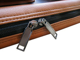 Champion Cases soft Cue bag Leatherette 4x8 Pool Cue Case (4 BUTT 8 SHAFT), Black or brown color
