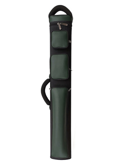 Champion 2X4,3x6 Green Leatherette Billiard Pool Cue Stick Hard Case 4S2B, 6S3B