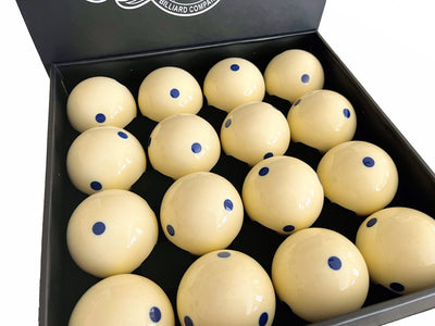 Champion 2-1/4" Billiard Practice Training Pool Cue Ball (Blue 6 dot, 16 balls/box)